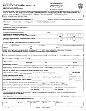 Chp Driver Proficiency Form California